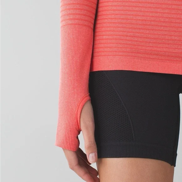 Lululemon  swiftly tech Coral Long Sleeve Top - Picture 7 of 16